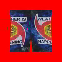 Image 2 of THE WEATHER IS HAPPENING WOMEN'S BIKER SHORTS