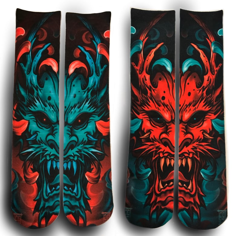 Image of Dragon Socks