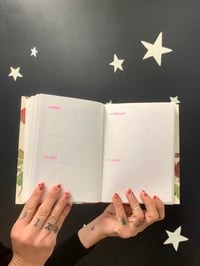 Image 8 of Risograph Snail Planner - Light Blue Floral Cover