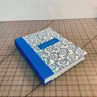 Image 1 of Risograph Snail Planner - Light Blue Floral Cover
