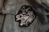 Image 3 of Romantic hand/Bird Patch 