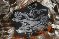 Image 2 of Romantic hand/Bird Patch 