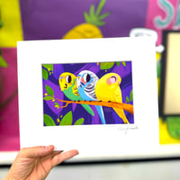 Image 1 of Parakeet Serenade Illustration