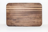 Image 1 of Cutting Board - Walnut with Maple Details