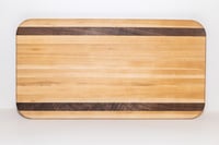 Image 1 of Cutting Board - Cherry with Walnut Details, Minor Blemish