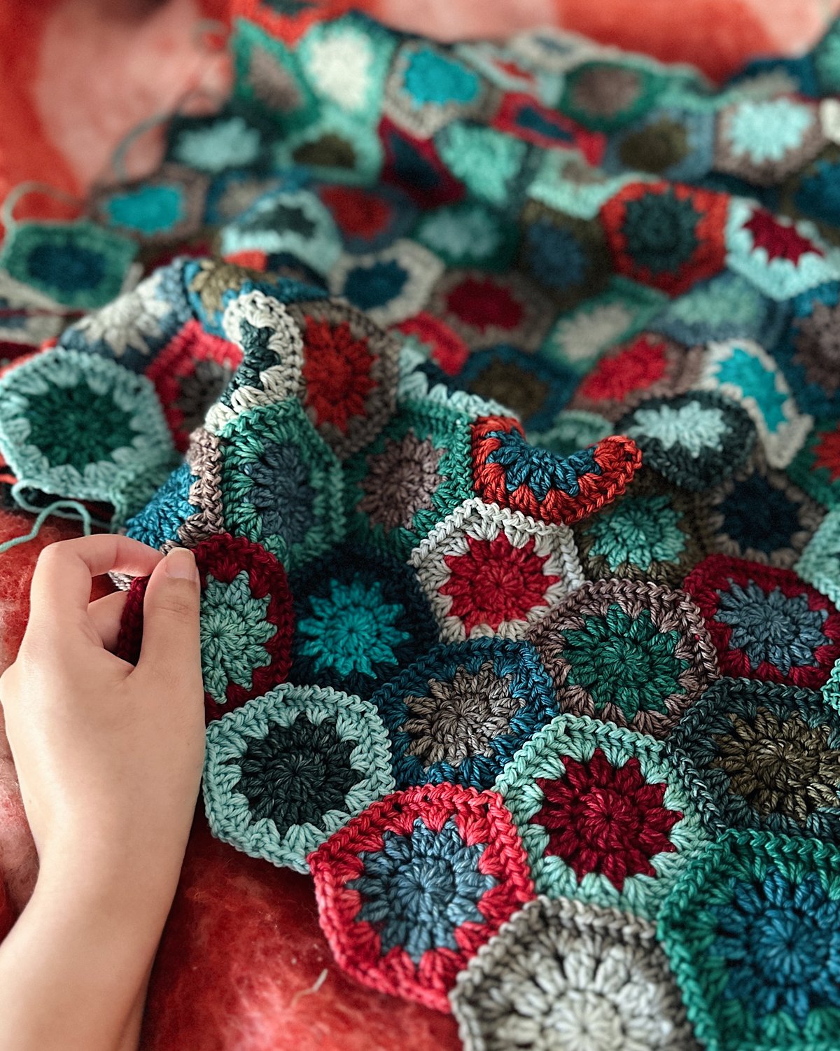 Nutcracker Village blanket