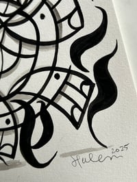 Image 3 of Ink & Brush Sketch #1