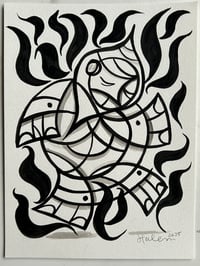 Image 1 of Ink & Brush Sketch #1