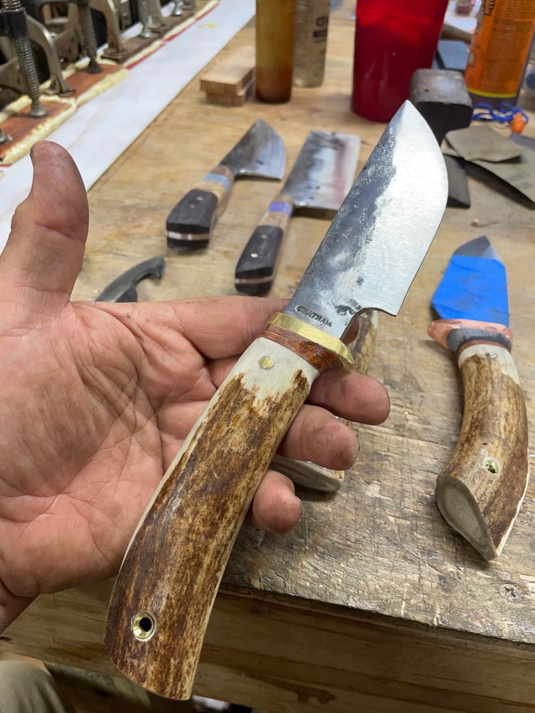 Image of Hunter/Camp Knife With guard