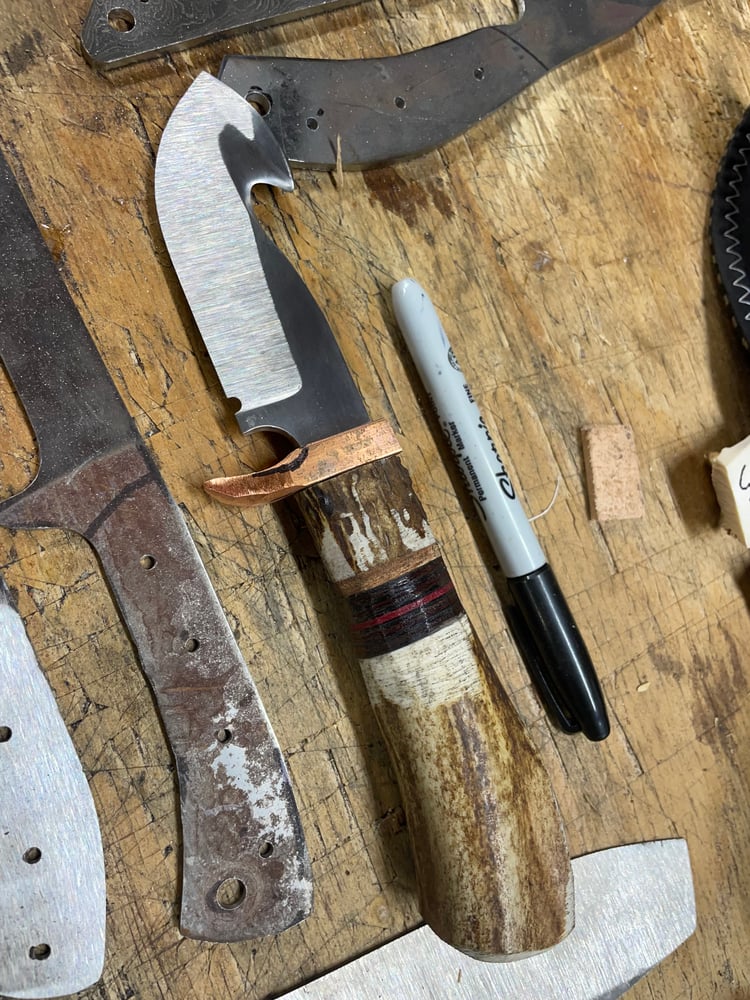 Image of Hunter/Camp Knife With guard