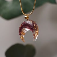 Image 2 of Pendentif - Lune De Grenat