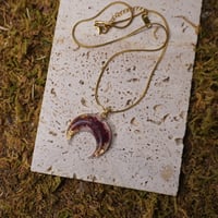 Image 3 of Pendentif - Lune De Grenat