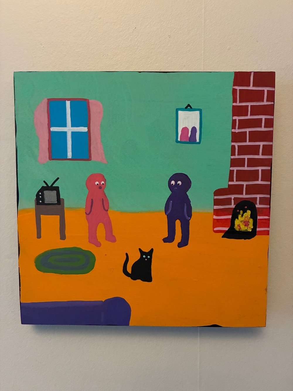 Tux and Fanny painting - New Cat