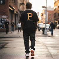 Image 2 of The Golden Procrastinator - Premium Oversized High Neck Tee