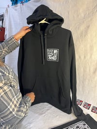 Image 3 of Vinyl Skeleton Black Hoodie