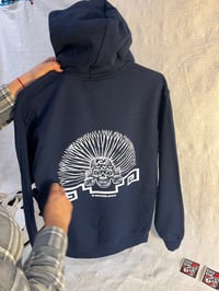 Image 1 of Mictlan blue hoodie