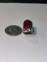 Image 3 of Mexico heart flag cane 5.84 grams 16mm