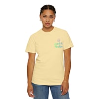 Image 5 of Unisex Garment-Dyed T-shirt with "Strive" and Positive Phrases Design