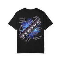 Image 10 of Unisex Garment-Dyed T-shirt with "Strive" and Positive Phrases Design