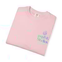 Image 18 of Unisex Garment-Dyed T-shirt with "Strive" and Positive Phrases Design