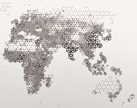 Image 2 of Population Study II, Rhombille World