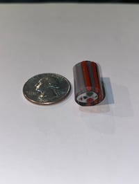 Image 4 of Día de los Muertos La Catrina Mexico murrine cane 6.01 grams 15mm