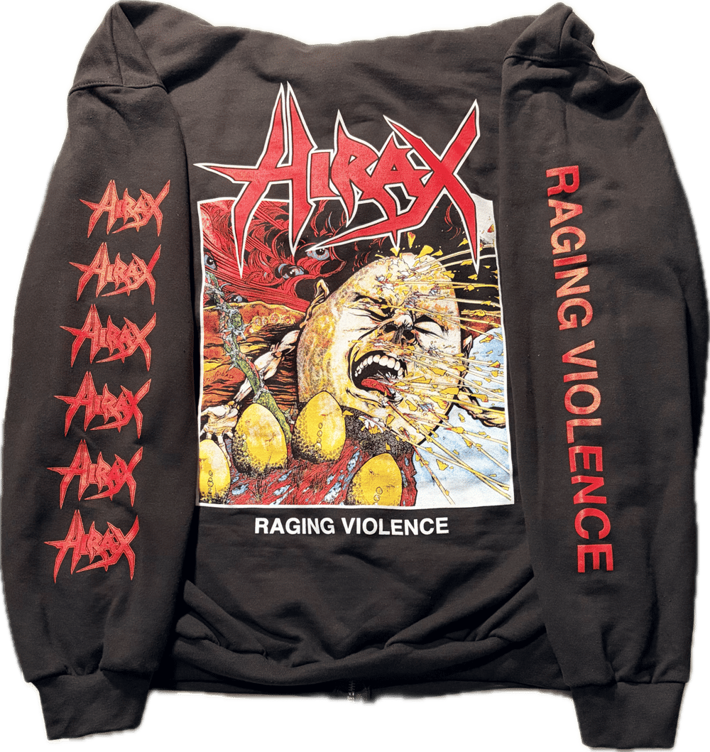 NEW!! HIRAX Zipper Hoodie