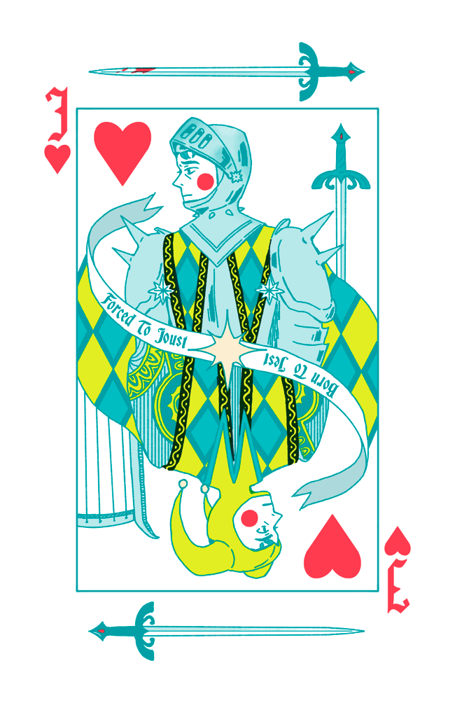 Born To Jest Riso Print