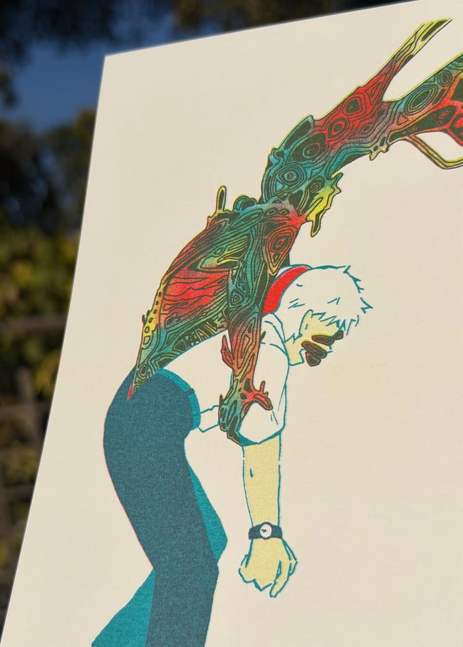 'Hikaru' Split Print