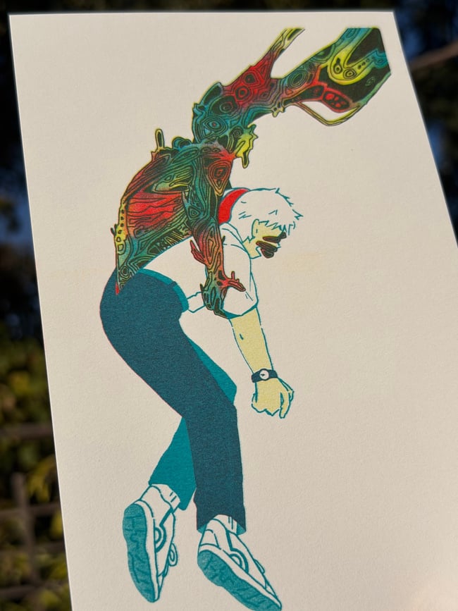'Hikaru' Split Print