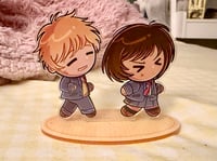 Image 1 of [ STL ] skipping and loafing acrylic stand
