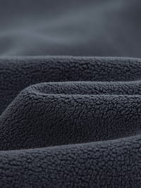 Image 5 of 500 GSM Staple Heavyweight Fleece Hoodie "BLACK"