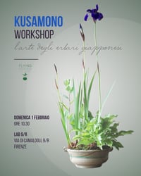 Image 1 of WORKSHOP DI KUSAMONO - L'ARTE DELL'ERBARIO GIAPPONESE