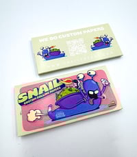 Image 3 of "SNAIL CUSTOM" King Size Wide Papers 