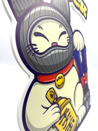 Image 3 of ''LUCKY VANDAL CAT" PVC (HARD-FOAM) CUT