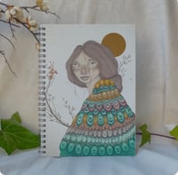 Image 1 of Libreta · Mujer pájaro