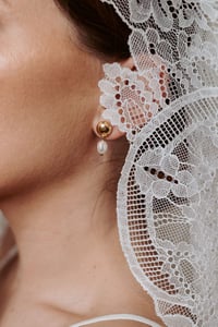 Image 1 of Paviot - Boucles d'oreilles pendantes Scarlett