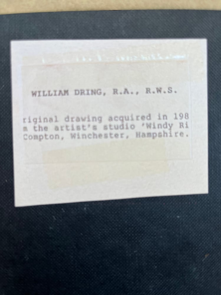Image of william dring / nude sketch / D26/88