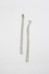 Image 2 of Paviot - Boucles d'oreilles longues Marylin - Argent