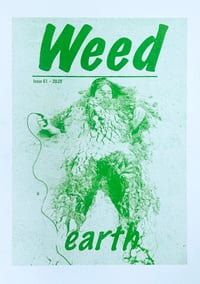 Limited Edition Riso Print — Weed Issue 1 Cover