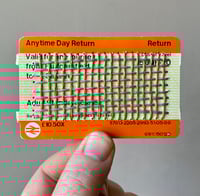Image 5 of Train ticket brooch