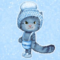 Frosty Blue - Sticker
