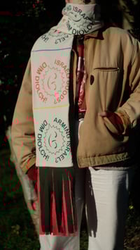 Image 1 of Printed Palestine scarf