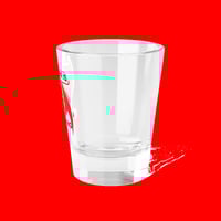 Image 4 of THE WEATHER IS HAPPENING SHOT GLASS