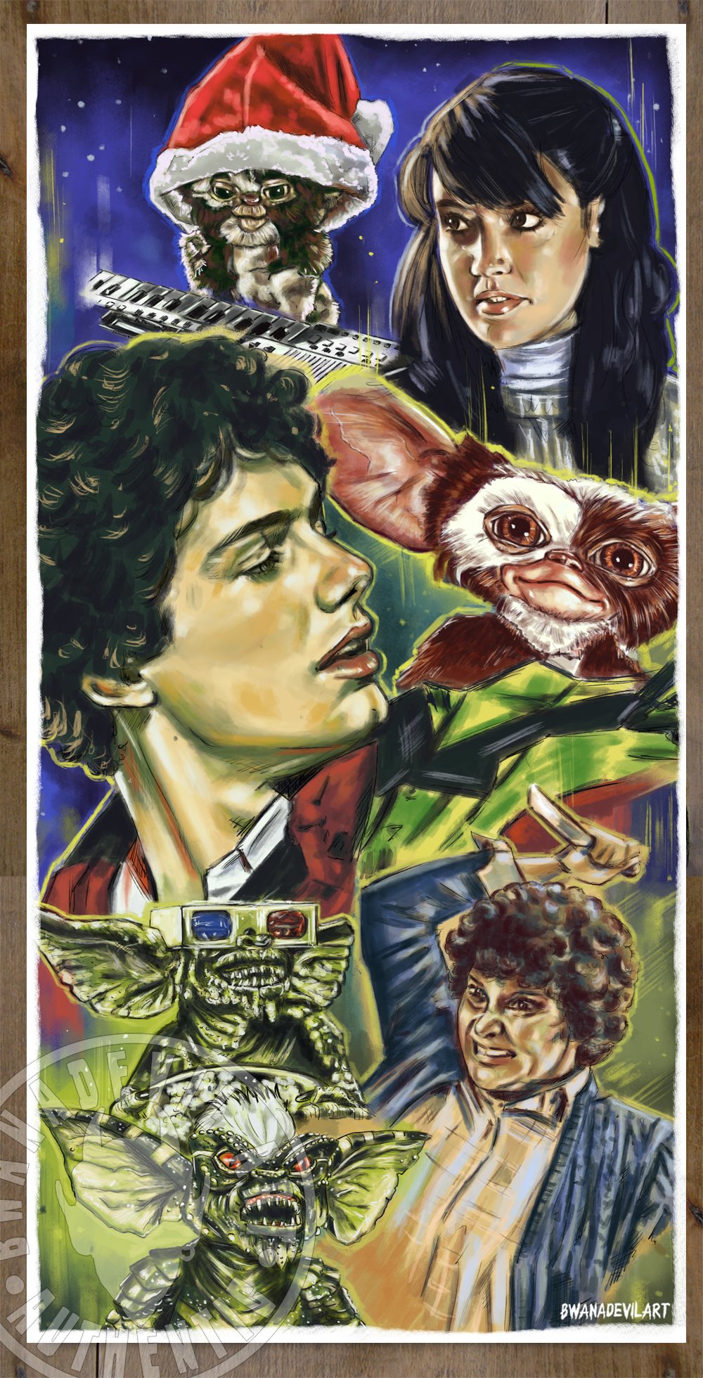 Image of Gremlins 7x14 in. Art Prints