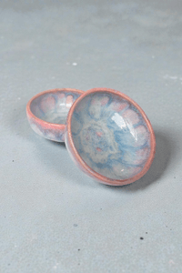 Image 3 of Small Porcelain Glazed Bowl