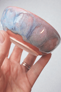 Image 5 of Small Porcelain Glazed Bowl