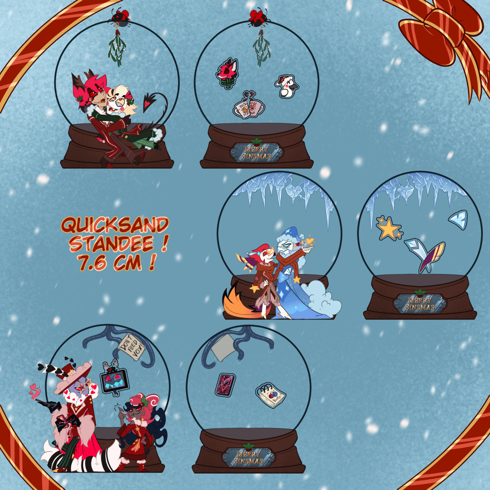 Image of PRE-ORDER 24H LEFT Christmas Quicksand Acrylic 