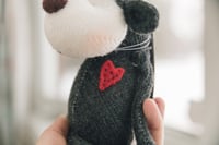 Image 3 of Riley - Sculpted Sock Monkey, Polyfilled and Weighted