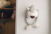 Image 2 of Willow - Sculpted Sock Monkey, Polyfilled and Weighted